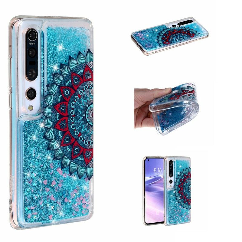 Mobilcover Xiaomi Mi 10 / 10 Pro Pailletter Mandala