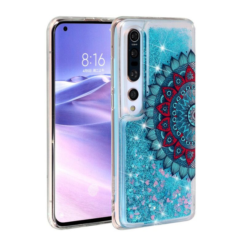 Mobilcover Xiaomi Mi 10 / 10 Pro Pailletter Mandala