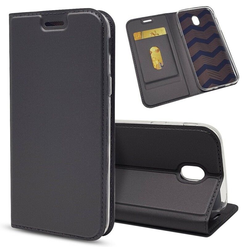 Cover Samsung Galaxy J3 2017 Flip Cover Premium Lædereffekt