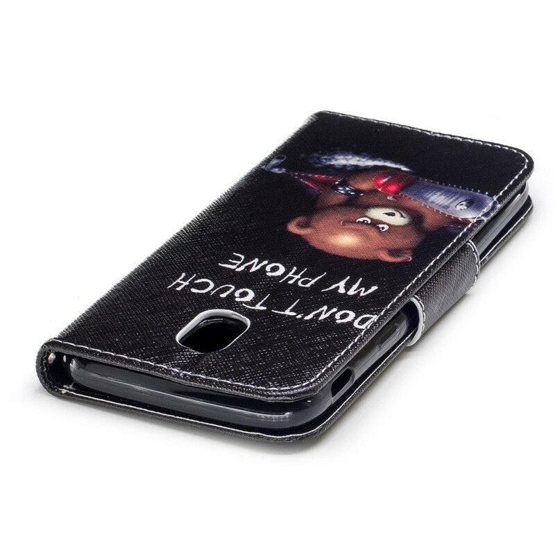 Flip Cover Samsung Galaxy J3 2017 Farlig Bjørn