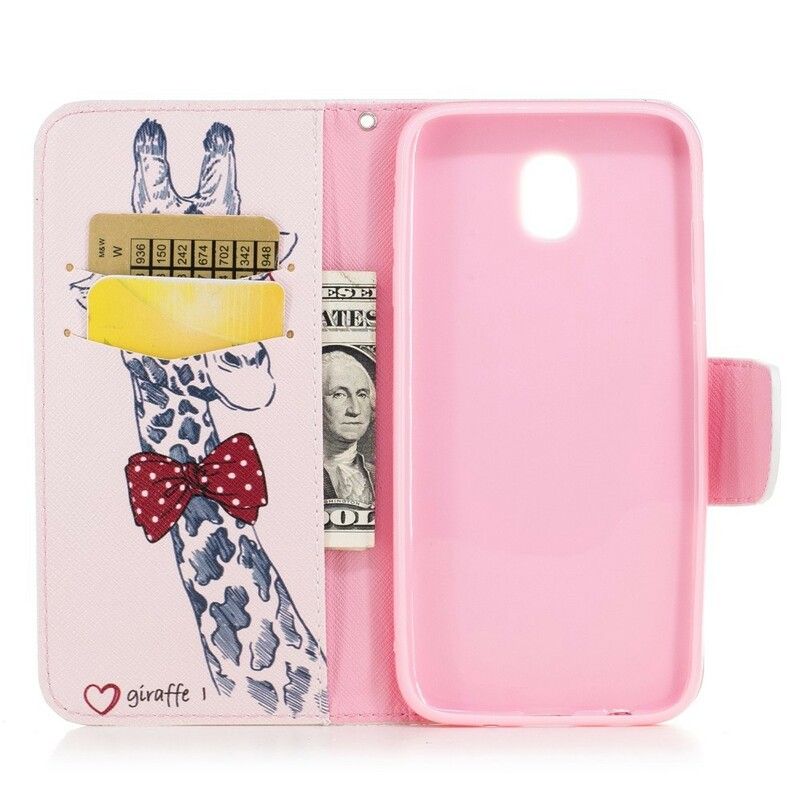 Flip Cover Samsung Galaxy J3 2017 Smart Giraf