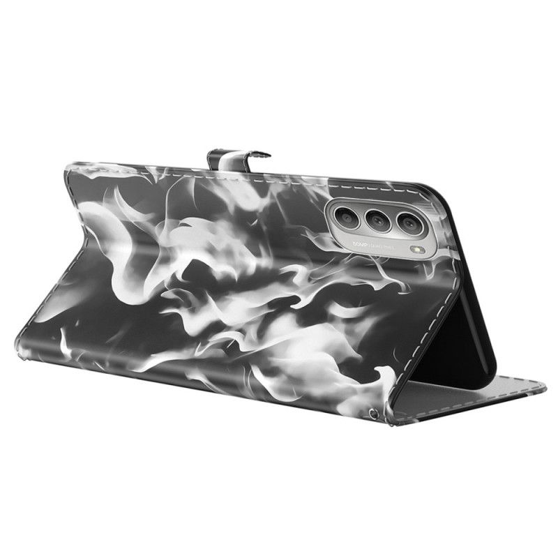 Flip Cover Moto G51 5G Abstrakt Mønster
