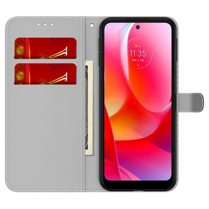 Flip Cover Moto G51 5G Abstrakt Mønster