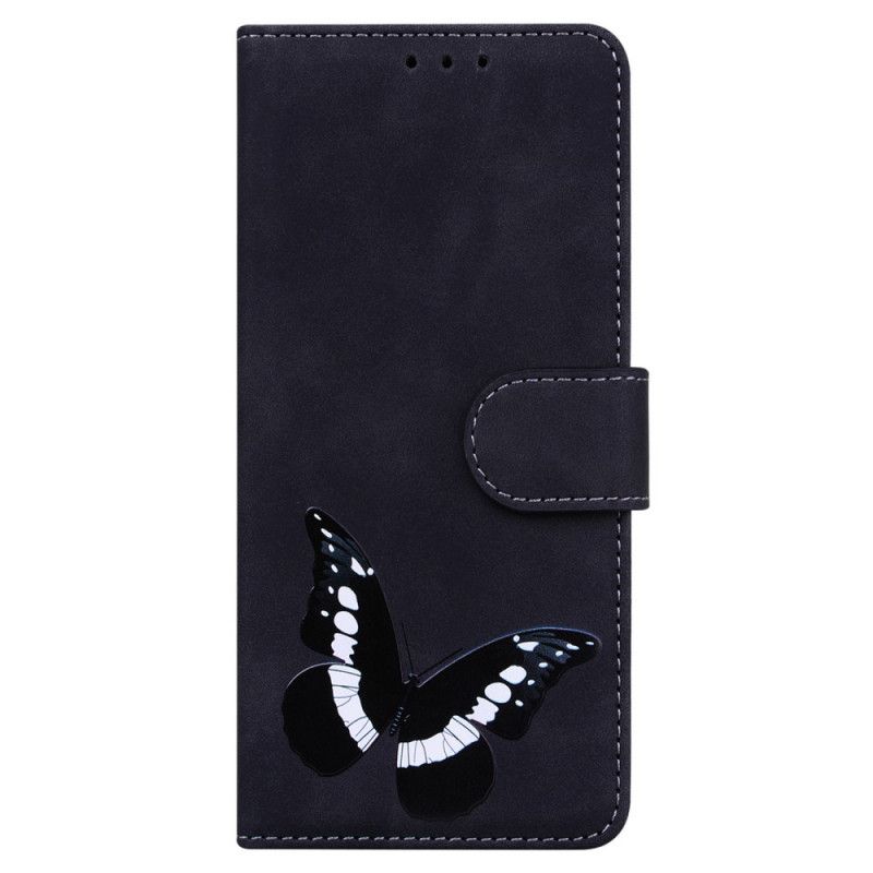 Flip Cover Moto G51 5G Butterfly Skin-touch