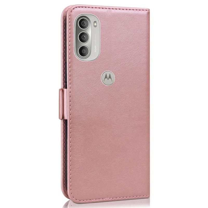 Flip Cover Moto G51 5G Kat Og Sommerfugle