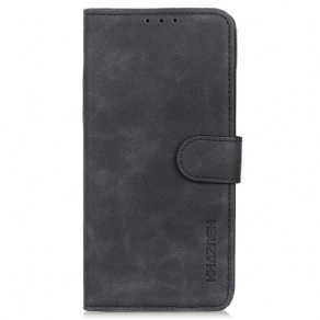 Flip Cover Moto G51 5G Vintage Lædereffekt Khazneh