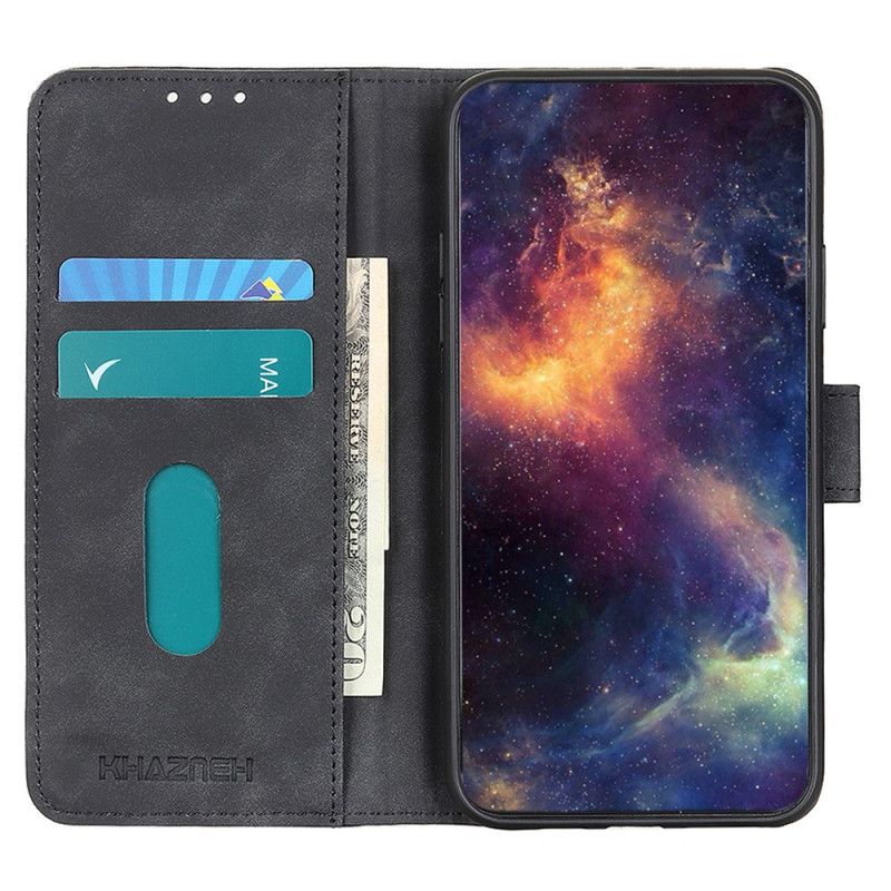 Flip Cover Moto G51 5G Vintage Lædereffekt Khazneh