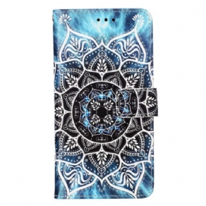 Læder Cover Samsung Galaxy S23 Ultra 5G Mandala I Himlen