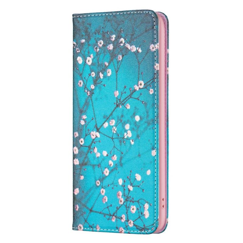 Cover iPhone 14 Pro Max Flip Cover Blomster