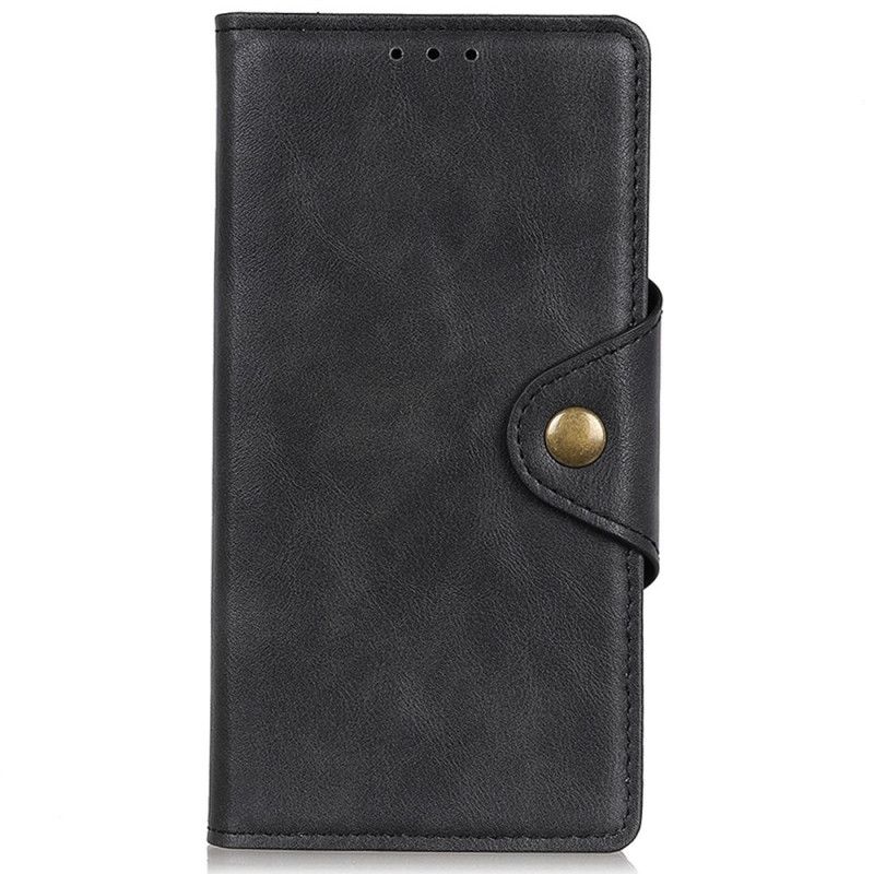 Flip Cover iPhone 14 Pro Max Magnetisk Knaplås
