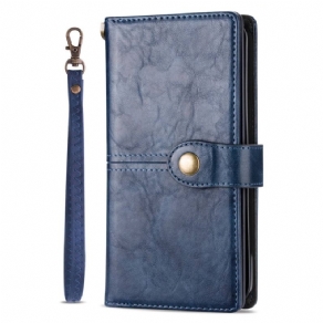 Flip Cover iPhone 14 Pro Max Vintage Multifunktionel