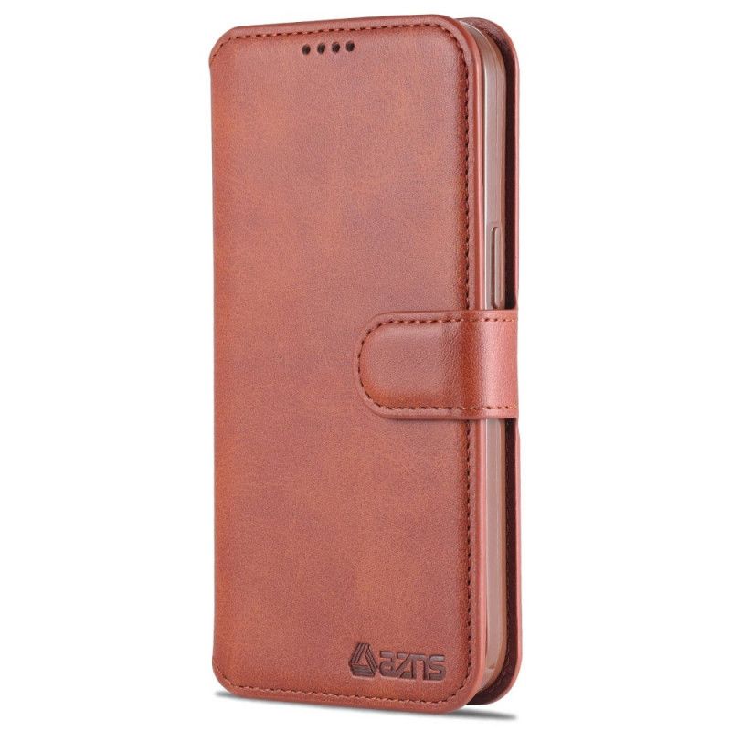 Læder Cover iPhone 14 Pro Max Azns Kunstlæder