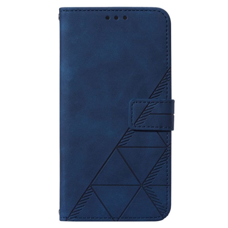 Læder Cover iPhone 14 Pro Max Med Snor Stroptrekanter