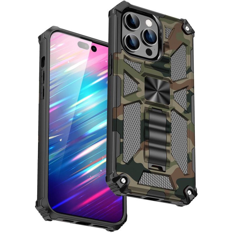 Mobilcover iPhone 14 Pro Max Aftagelig Støttecamouflage
