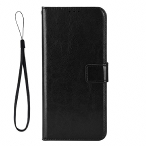 Flip Cover Sony Xperia 10 IV Flashy Imiteret Læder