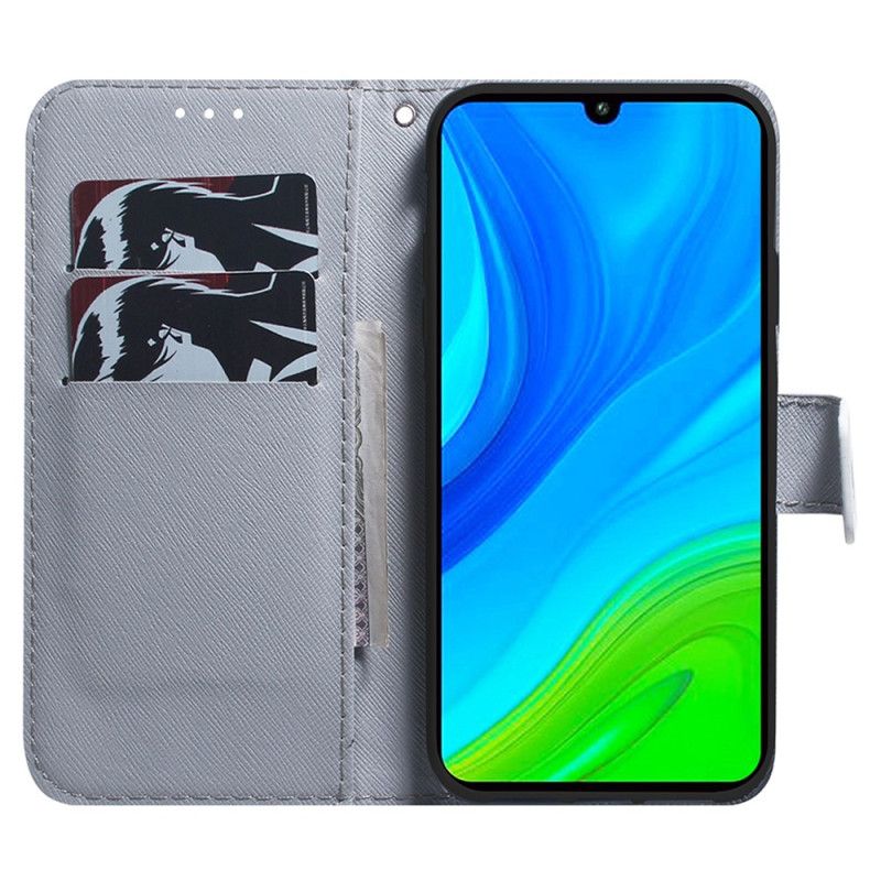 Flip Cover Xiaomi Redmi 10C Drømmende Løve