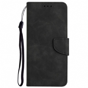 Flip Cover Xiaomi Redmi 10C Ensfarvet Snor