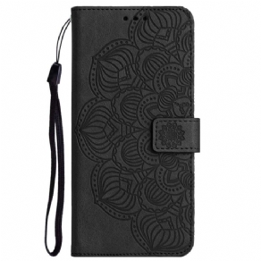 Flip Cover Xiaomi Redmi 10C Med Snor Thong Mandala