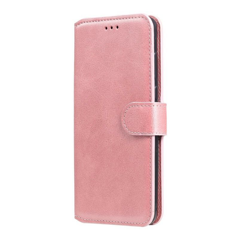 Flip Cover Vivo Y20s Imiteret Læder Stil