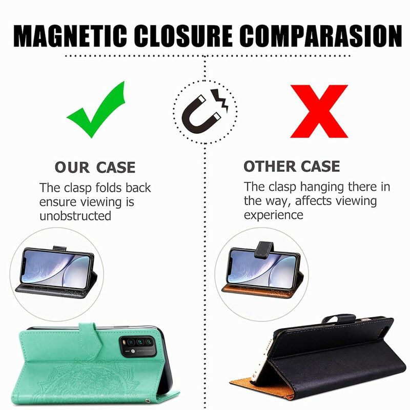 Flip Cover Xiaomi Redmi 9T Middelaldermandala