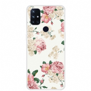 Cover OnePlus Nord N10 Frihedsblomster