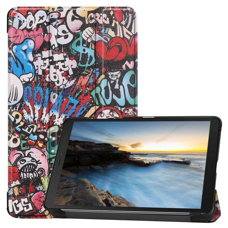 Cover Samsung Galaxy Tab A 8" (2019) Sjov Graffiti