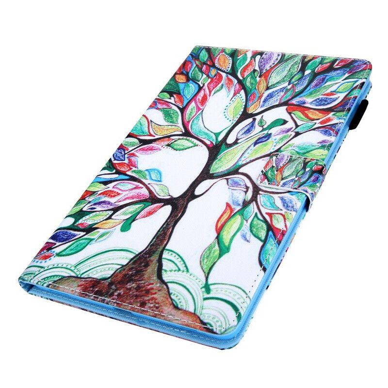 Flip Cover Samsung Galaxy Tab A 8" (2019) Flerfarvet Træ
