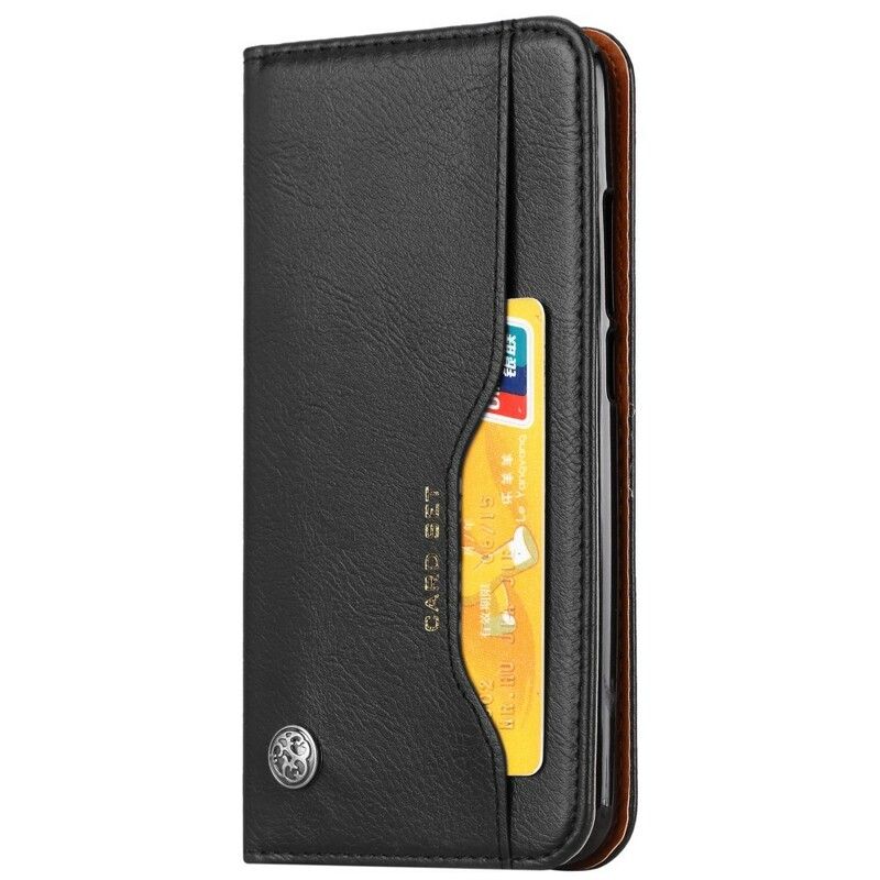 Cover Honor 10 Flip Cover Faux Læder Kortholder