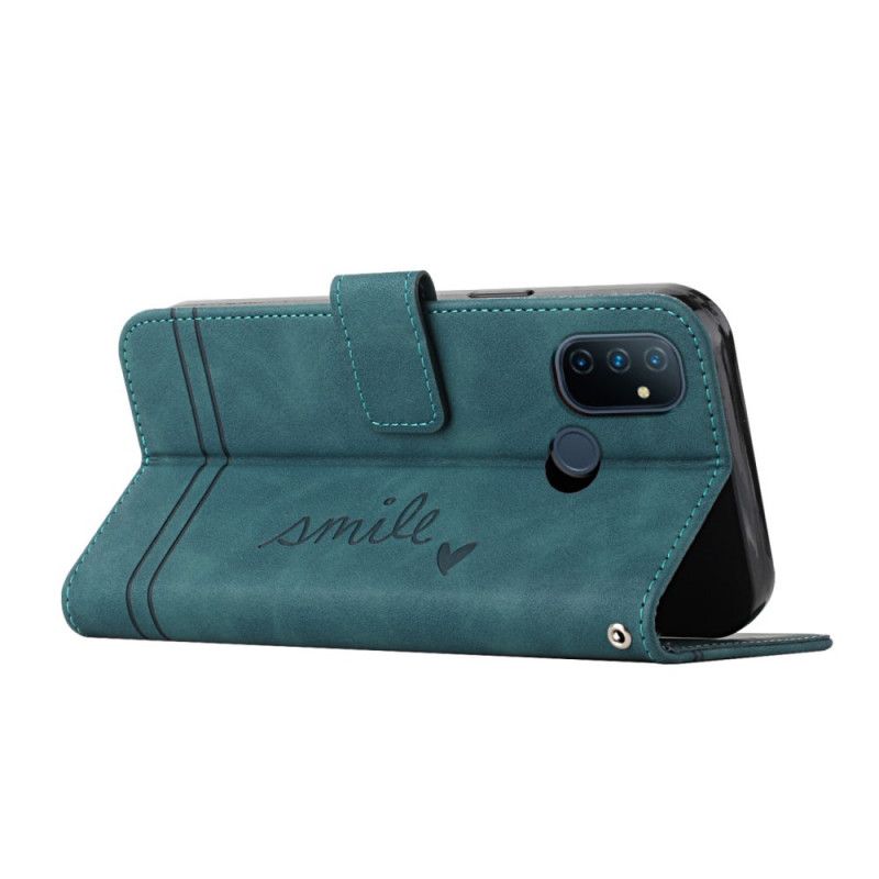 Flip Cover OnePlus Nord N100 Smil Med Snor