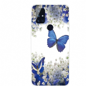 Mobilcover OnePlus Nord N100 Flyvende Sommerfugle