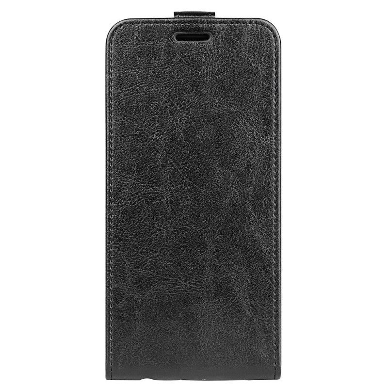 Flip Cover Honor X8 Lædereffekt Tekstur Med Lodret Lukning