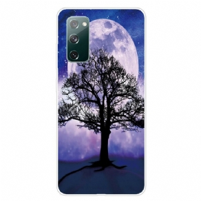 Cover Samsung Galaxy S20 FE Træ Og Måne