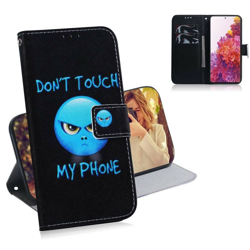 Flip Cover Samsung Galaxy S20 FE Emoji-telefon