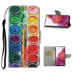 Flip Cover Samsung Galaxy S20 FE Maleri