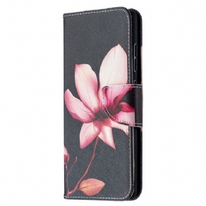 Flip Cover Samsung Galaxy S20 FE Pink Blomst