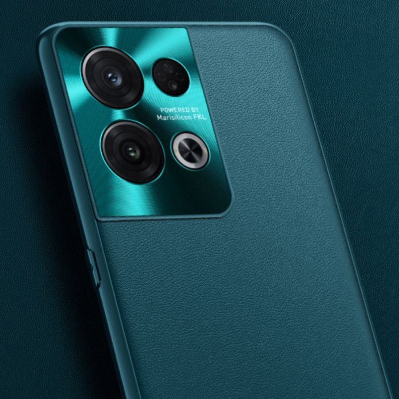 Cover Oppo Reno 8 Pro Premium Imiteret Læder