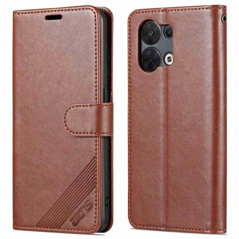 Læder Cover Oppo Reno 8 Pro Azns Kunstlæder