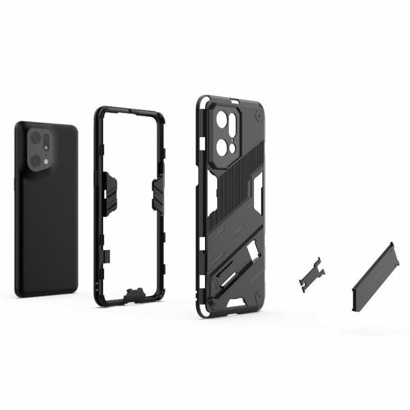 Cover Oppo Find X5 Pro Håndfrit To-positions Aftageligt Stativ