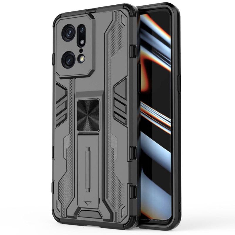 Cover Oppo Find X5 Pro Lodret Og Vandret Aftageligt Beslag