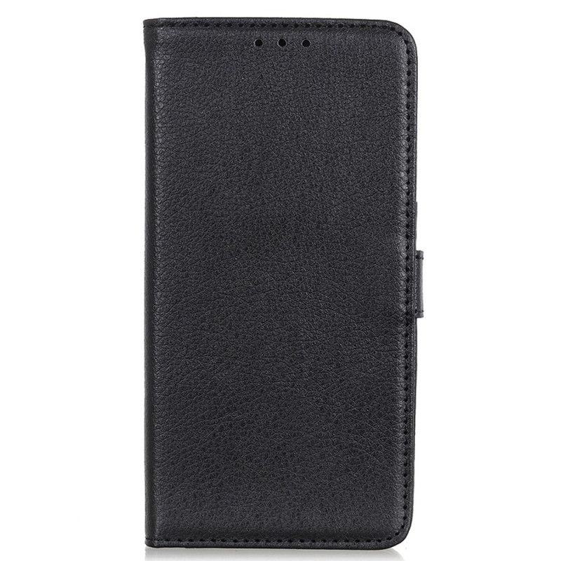 Flip Cover Samsung Galaxy A03 Premium Litchi Imiteret Læder