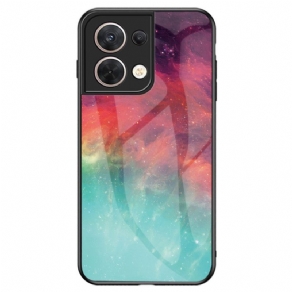 Cover Oppo Reno 8 Hærdet Glasmønster