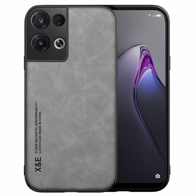 Cover Oppo Reno 8 X&e Lædereffekt