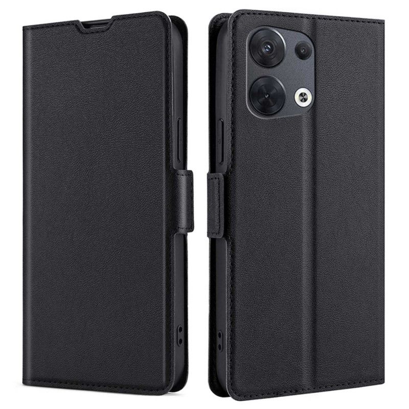 Læder Cover Oppo Reno 8 Ultra Fin