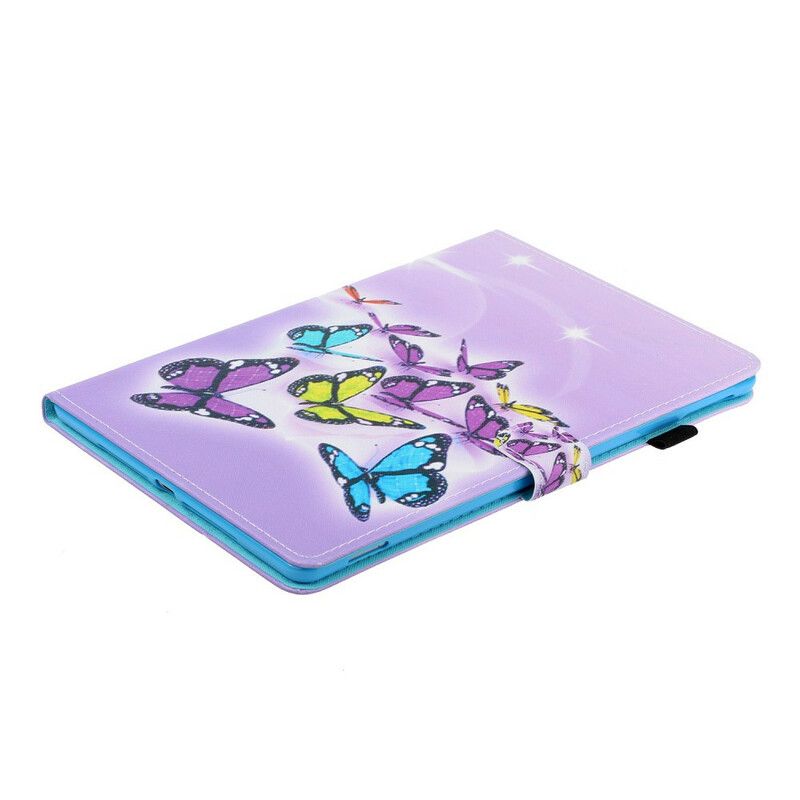 Flip Cover iPad Air (2022) (2020) / Pro 11" Sommerfugle