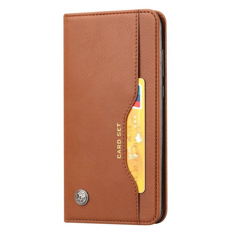 Cover Samsung Galaxy S20 Plus 4G / 5G Flip Cover Faux Læder Kortholder