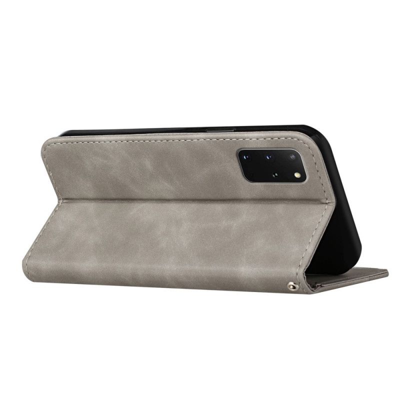 Cover Samsung Galaxy S20 Plus 4G / 5G Flip Cover S-design Læderstil