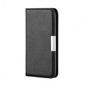 Cover Samsung Galaxy S20 Plus 4G / 5G Flip Cover Ultra Chic Litchi Imiteret Læder