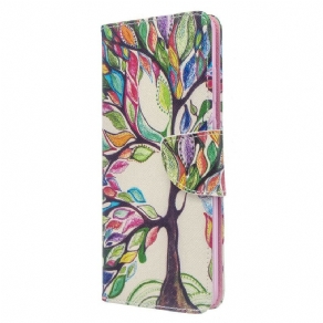 Flip Cover Samsung Galaxy S20 Plus 4G / 5G Farvet Træ