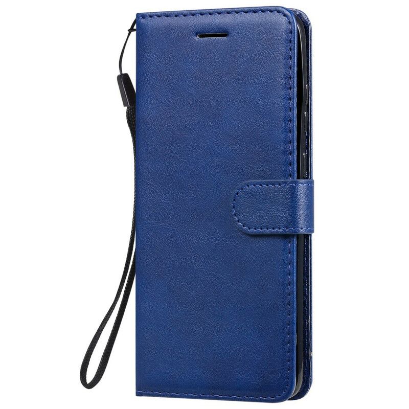 Flip Cover Samsung Galaxy S20 Plus 4G / 5G Med Snor Imiteret Læderrem