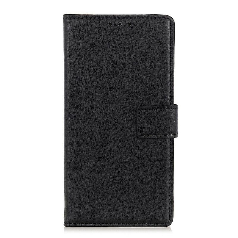 Læder Cover Samsung Galaxy S20 Plus 4G / 5G Simpelt Kunstlæder